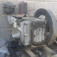 موتور آب همراه با پمپ و شاسی