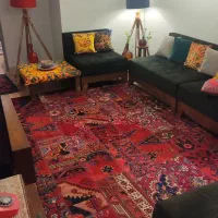 فرش دستبافت کلاژ|فرش|قرچک, میرزائی شمالی|دیوار