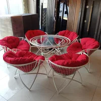 مبلمان باغ ویلایی، میز و صندلی ویلایی مدل مهتاب