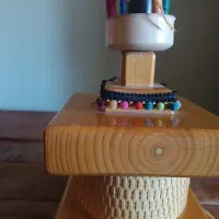 چراغ خواب حصیری و چوبی