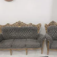 مبل هفت نفره سلطنتی نو|مبلمان خانگی و میز عسلی|قروه, |دیوار