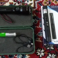 چراغ قوه پلیسی همراه لیزر