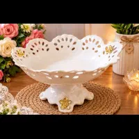 تخم مرغ پز نو .بلوریجات. میوه خوری چینی