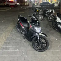 موتور سیکلت SYM گلکسی SR200 مشکی