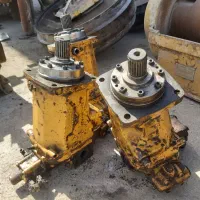 قطعات بولدوزر جرثقیل و بیل، پمپ،چرخ،جک،وینج قلاب