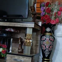 گل با گلدان|گل مصنوعی|اصفهان, فردوان|دیوار