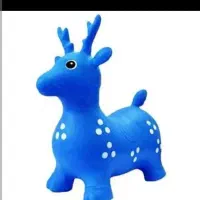 عروسک بادی مدل پرشی گوزن شاخ دار