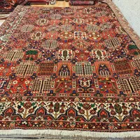 قالی ۱۲متری دستباف بختیاری نقشه خشتی