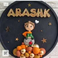 گیفت واستنداسم تابلو اتاق کودک وبزرگسال|صنایع دستی و سایر لوازم تزئینی|تربتحیدریه, بهزیستی|دیوار