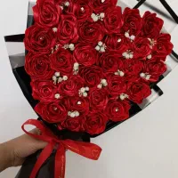 گل روبانی جاودان|گل مصنوعی|مراغه, |دیوار