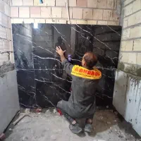استا نماکار و کاشی‌کاری درجه 1 با چسب|خدمات پیشه و مهارت|یزد, |دیوار