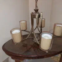 لوستر ۵ و ۳ شعله مدل لهستانی