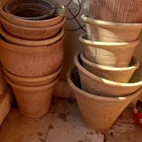 گلدان سفالی جنس خوب