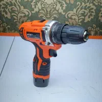 دریل شارژی ۱۲ ولت صنعتی دو باطری مکس با گارانتی|ابزارآلات|هشتگرد, شهرک راه آهن|دیوار