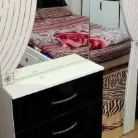 تخت خواب طرح پرده ای|تخت و سرویس خواب|اهواز, کمپلو شمالی|دیوار