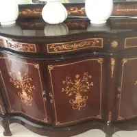 آینه و کنسول معرق در حد نو تمیز شیک