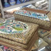 صنایع دستی ـ جعبه دستمال کاغذی