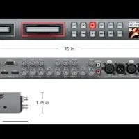 رکوردر دوربین بلک مجیک (HyperDeck Studio Pro 2((4K