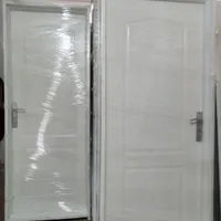 درب چوبی اتاق سفید با چهار چوب درجه یک بازار