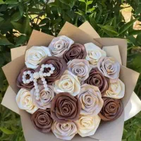 دسته گل ربانی، مصنوعی ،باکس با کمترین هزینه|گل مصنوعی|ارومیه, |دیوار