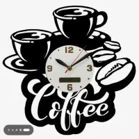 ساعت دیواری طرح کافی شاپ