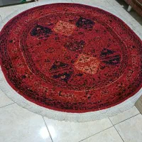 فرش قرمز لاکی ماشینی و دستبافت