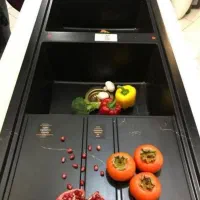 اجاق سفید گاز مشکی سینک Senator|اجاق گاز و لوازم برقی پخت‌وپز|تهران, پونک|دیوار