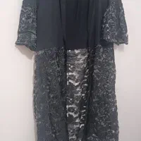 مانتو مشکی مجلسی