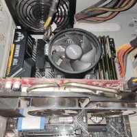 کیس گیمینگ کامل Ryzen5 3400G و رم 16 و SSD M.2 256