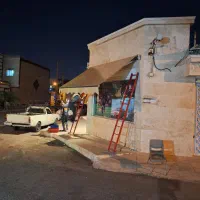 سایبان.تولیدی سایبون برقی متحرک ریموتی و هندلی|خدمات پیشه و مهارت|اهواز, ۳۰ متری|دیوار