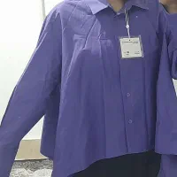 شومیز بنفش رنگ نو و سالم