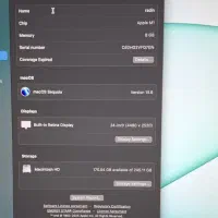 imac 2021 silver m1 256GB|رایانه رومیزی|هشتگرد, شهرک بعثت|دیوار