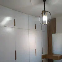 طراحی و اجرای کابینت کمدی دیواری و لوستر|مصالح و تجهیزات ساختمان|میناب, |دیوار