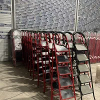 نردبان تاشو فلزی خانگی|ابزارآلات|کرج, شهرک رضوانیه|دیوار