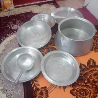 مقداری قابلمه رویی و گاز سه شعله