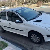 206  تیپ ۲ سفید|خودرو سواری و وانت|تهران, خزانه|دیوار