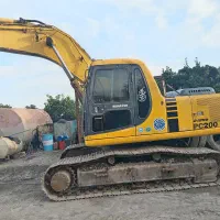 بیل مکانیکی کوماتسو 200 خط6 گاز برقی