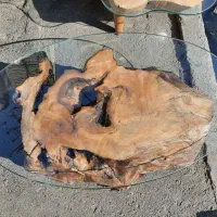 جلومبلی رستیک ریشه گردو|مبلمان خانگی و میز عسلی|پردیس, فاز ۱۱|دیوار