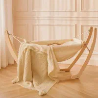 گهواره ننو چندکاره ، قابل حمل و جمع شونده نو