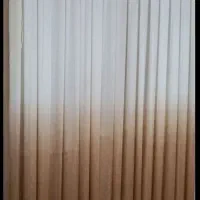 پرده حریر دو رنگ