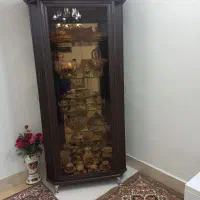 بوفه چوبی به سلیقه خودم ساخته شده محکم و بادوام