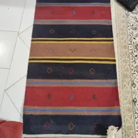 دو عدد فرش ( گلیم ) دستباف تمام پشم خراسان
