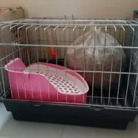 قفس خرگوش با لوازم