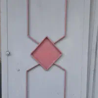 درب حیاط بزرگ و سالم