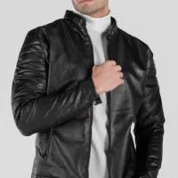 کاپشن اسپرت چرم  مردانه