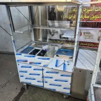 جای کپسول فر ساندویچی آش و لوبیا/سینی/(نور)استیل