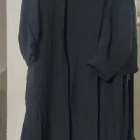 لباس مانتو مشکی بلند ۱۵۰ تومان