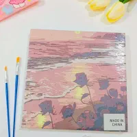 بوم نقاشی شماره گذاری با اعداد همراه با گواش