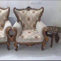 مبل سلطنتی دسته متکایی|مبلمان خانگی و میز عسلی|اصفهان, گلستان|دیوار