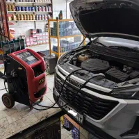 تعویض روغن گیربکس اتوماتیک با دستگاه